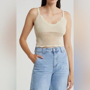 NEW Vero Moda Crop Knit Tank